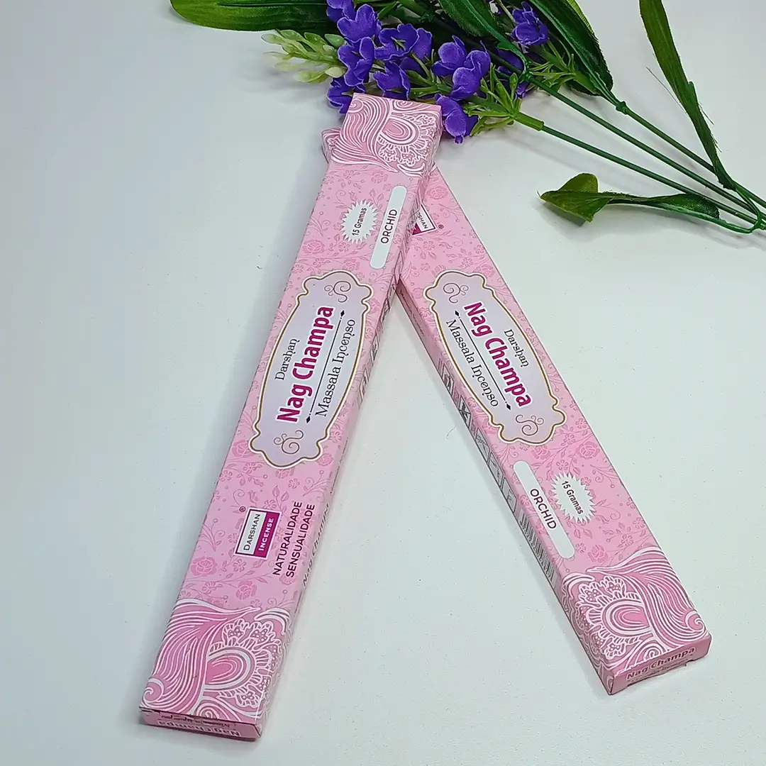 Incenso Nag Champa Orquídea - Sensualidade