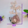 Árvore de Quartzo-Rosa